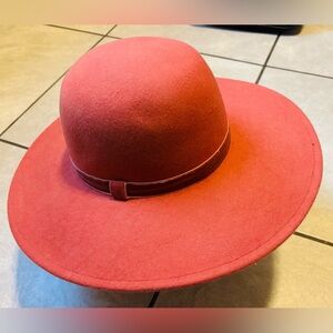 Women's Wide Brim Felt Wool Hat